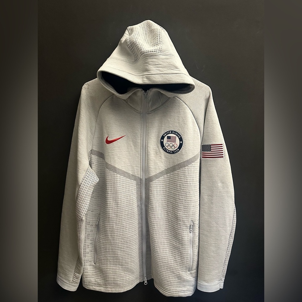 Limited Edition Nike Tech Olympic 2022 Team USA Fleece Hoody L